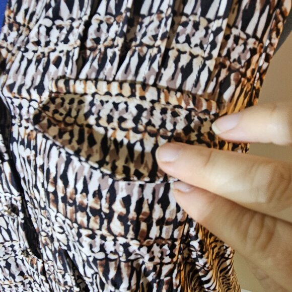 Ava & Grace Sleeveless Tunic Top, Sz L - Picture 3 of 5